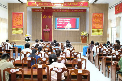 Tập huấn toàn quốc triển khai thủ tục hành chính của Đảng trên môi trường điện tử
